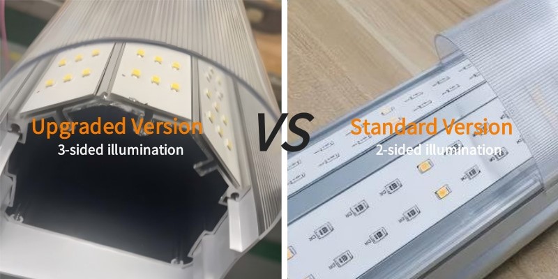 Upgraded beam angle Upgraded beam angle